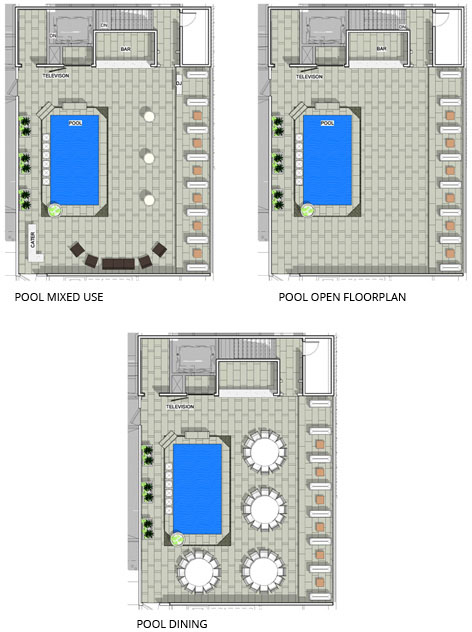 Skydeck Floorplans