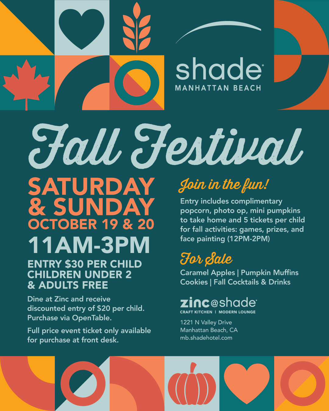 Fall Festival promotional poster