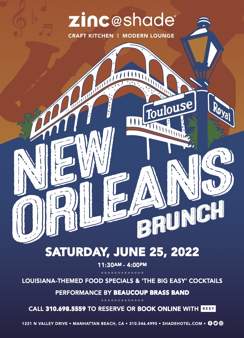 new orleans brunch promotional poster